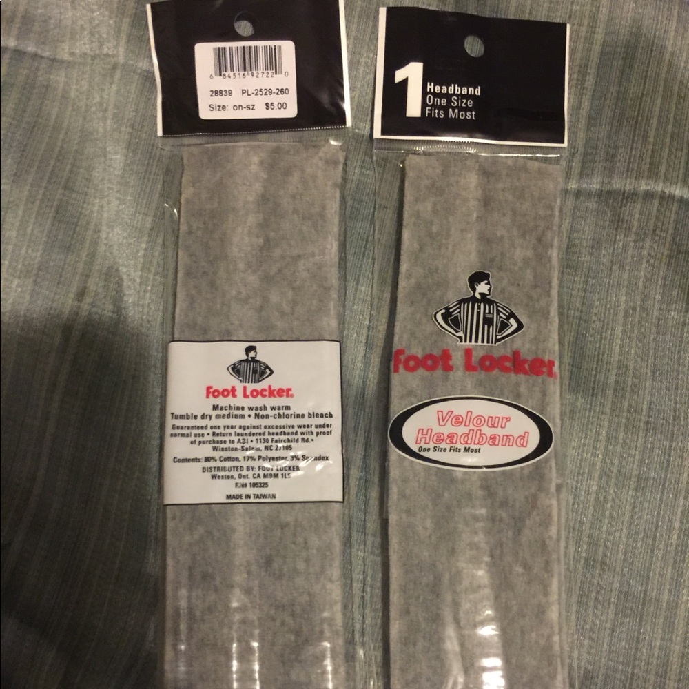 Velour headbands(gray)